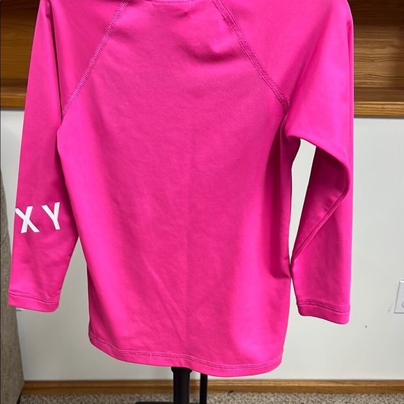 🍀5/$20 Roxy Kids Fuchsia Rashguard - Picture 4 of 4